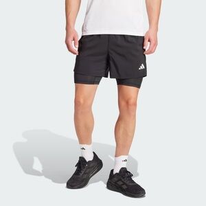 NWT Addidias OWN THE RUN CLIMACOOL 2-IN-1 5-POCKET SHORTS
